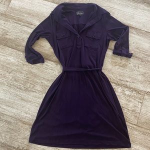 Stretchy purple dress size 6p